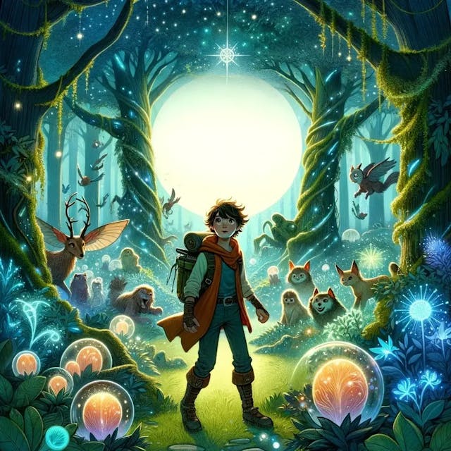 The Quest of Orion and the Mystical Grove